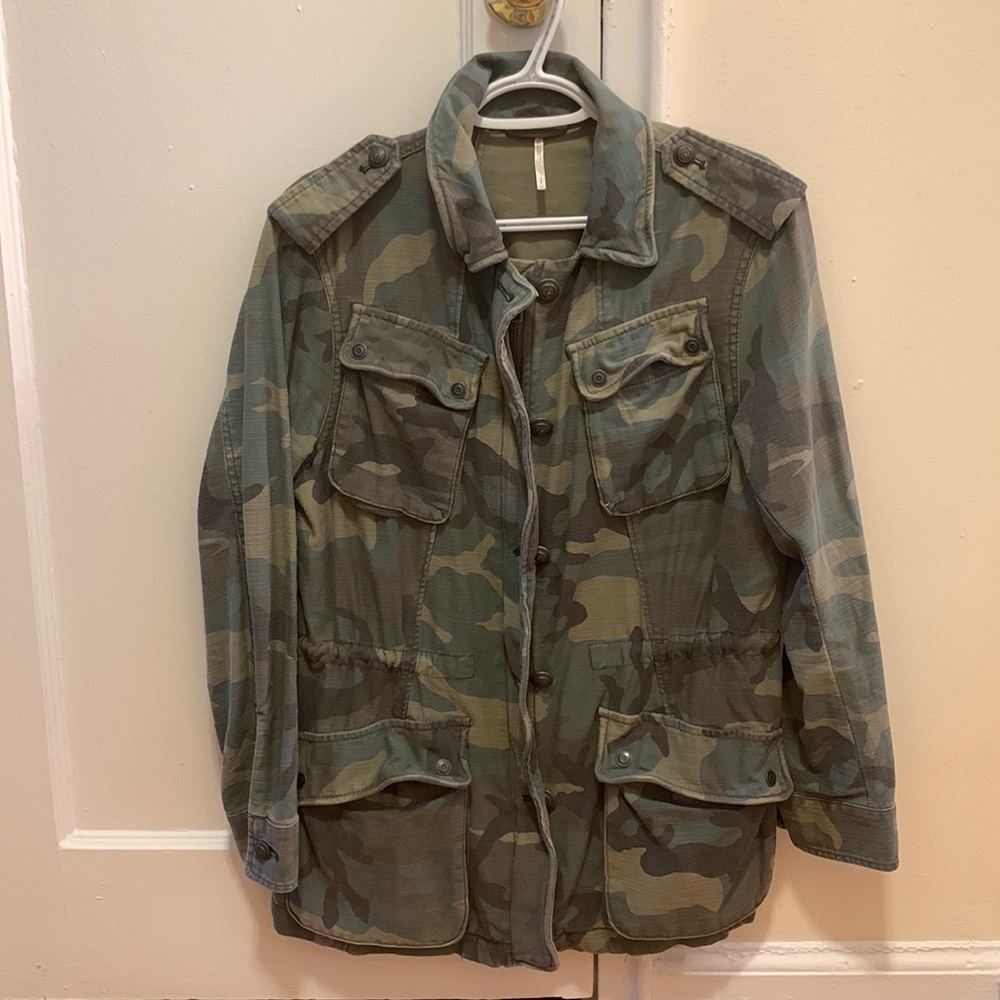 Free People military jacket